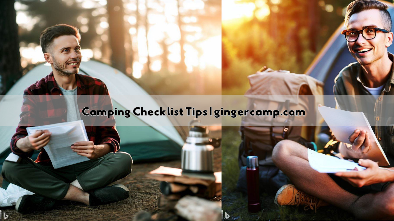 Camping Checklist Tips