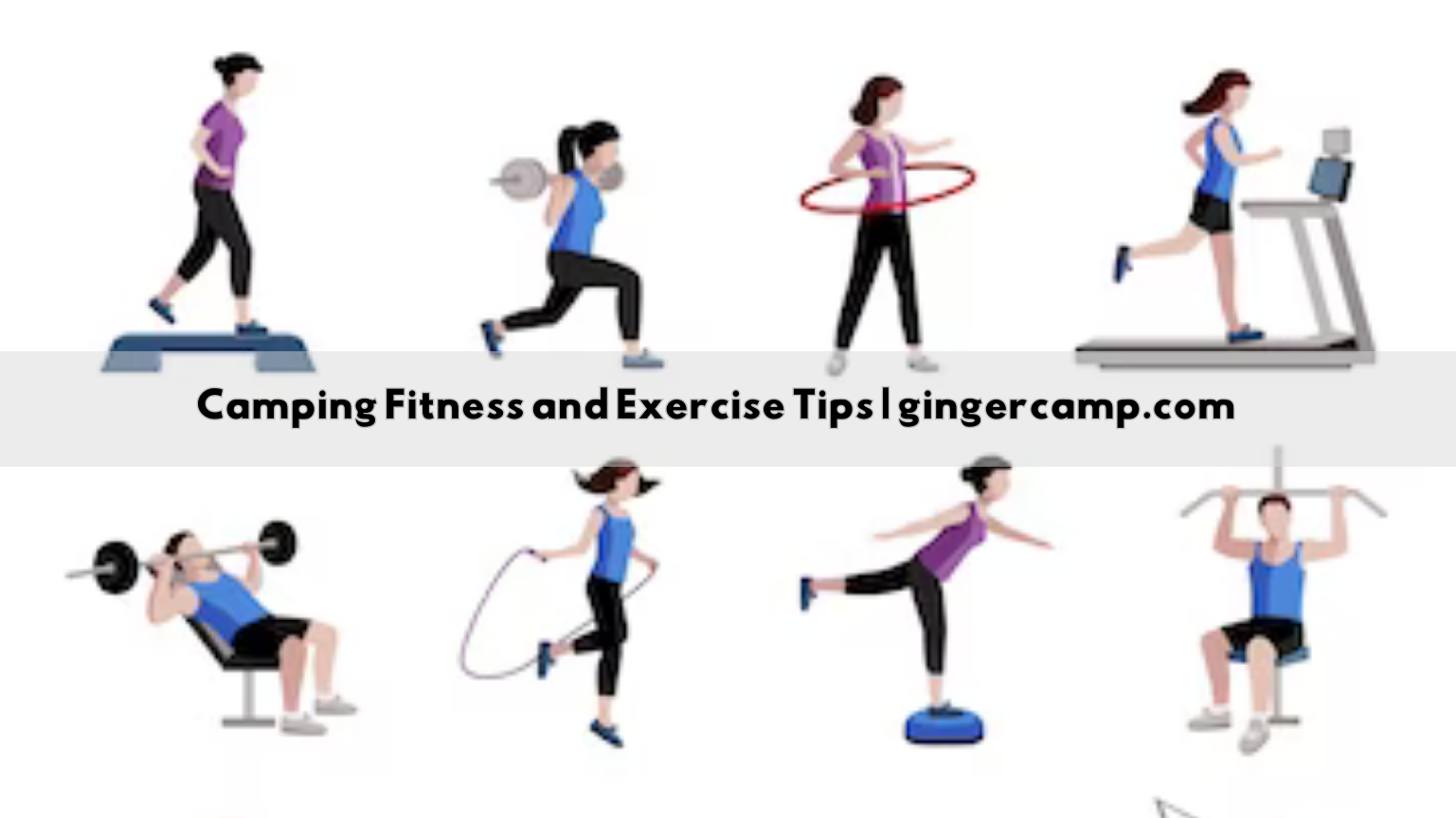 Camping Fitness and Exercise Tips