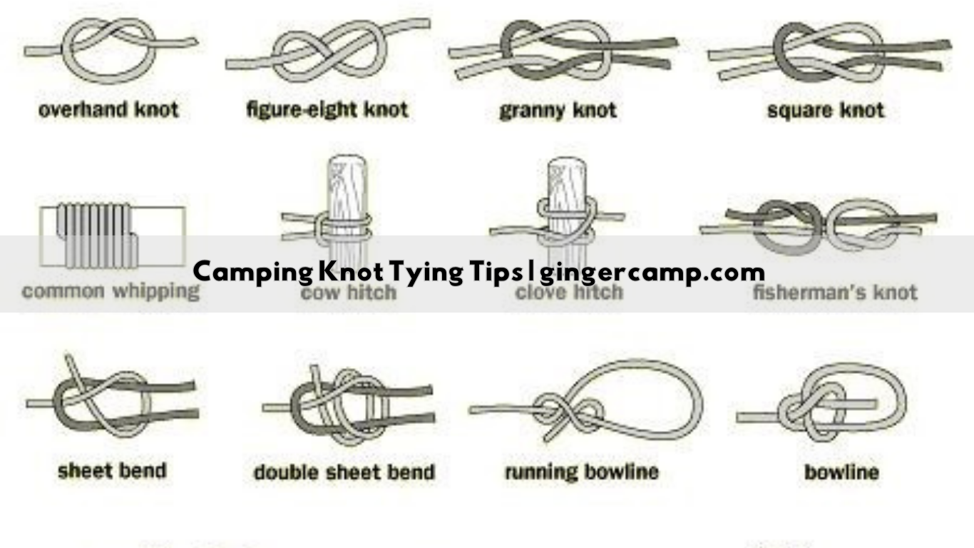 Camping Knot Tying Tips