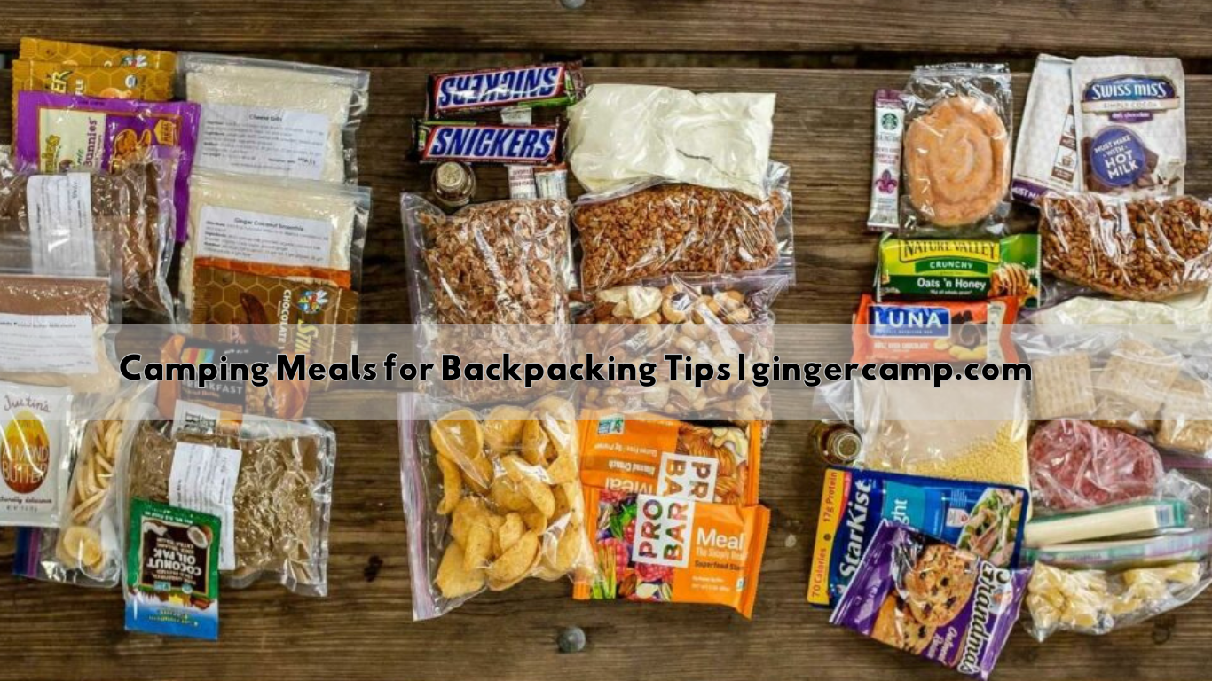 Camping Meals for Backpacking Tips