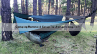 Camping Hammock Setup Tips